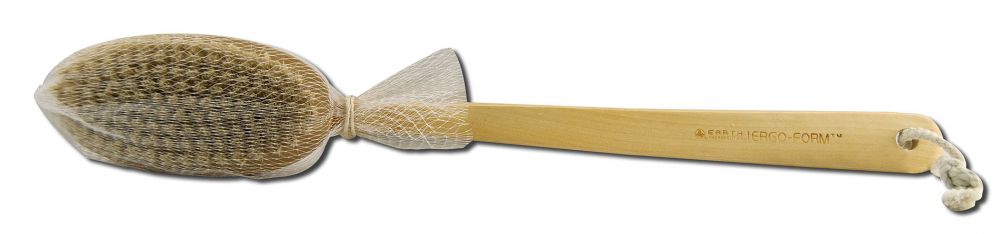 Earth Therapeutics Natural Bristle Brushes Far Reaching Back Brush 18 in