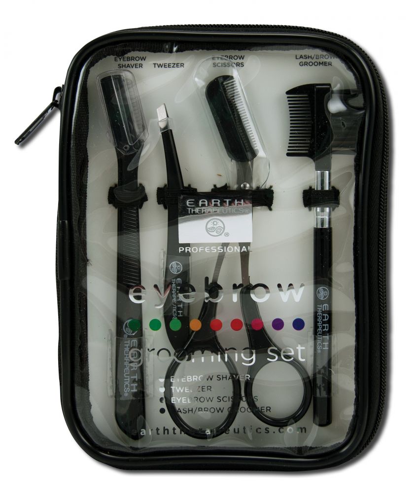 Earth Therapeutics Gift Kits Eyebrow Grooming Set 4 pc