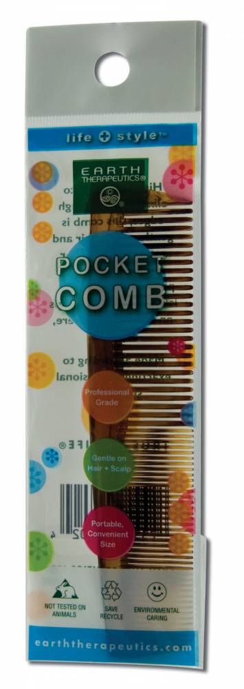 Earth Therapeutics Hair Brushes Pocket Comb