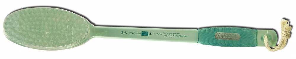 Earth Therapeutics Bodycare Accessories Feng Shui Back Brush Green