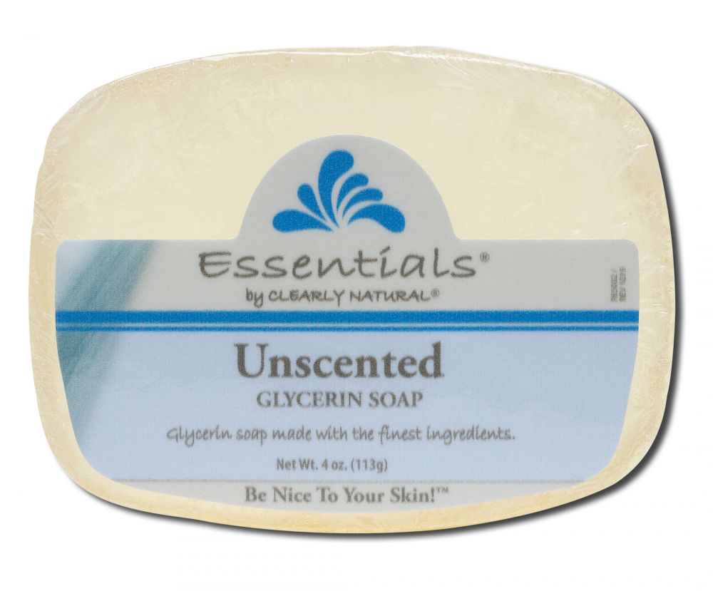 Clearly Natural Soaps Glycerine Soaps Unscented 4 oz