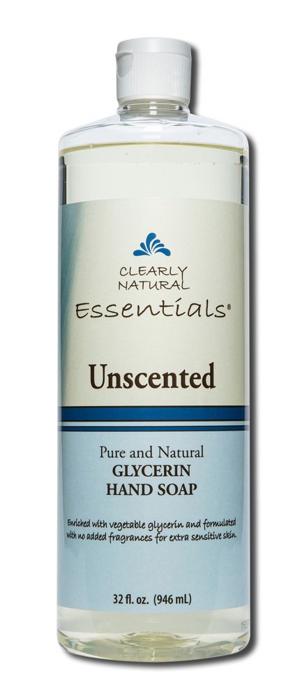 Clearly Natural Soaps Liquid Soap Unscented Refill 32 oz