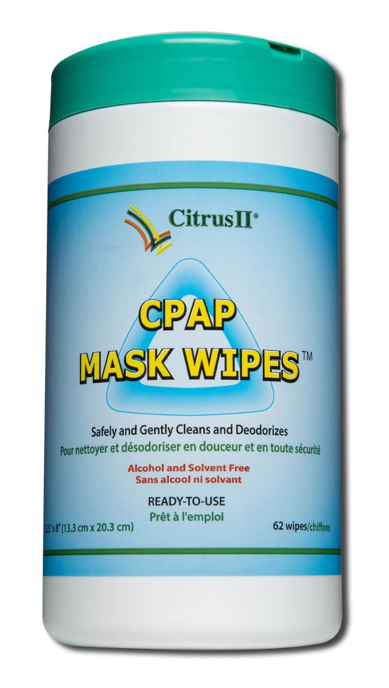 Beaumont Products Citrus Magic CPAP Cleaner CPAP Mask Cleaner Wipes 62 ct
