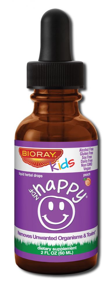 Bioray Inc. Daily Detoxification & Organ Support For Kids NDF Happy 2 oz