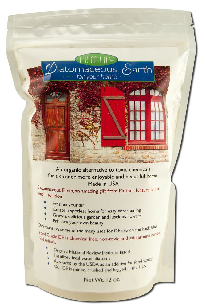 Lumino Diatomaceous Earth For Home Diatomaceous Home 12 oz