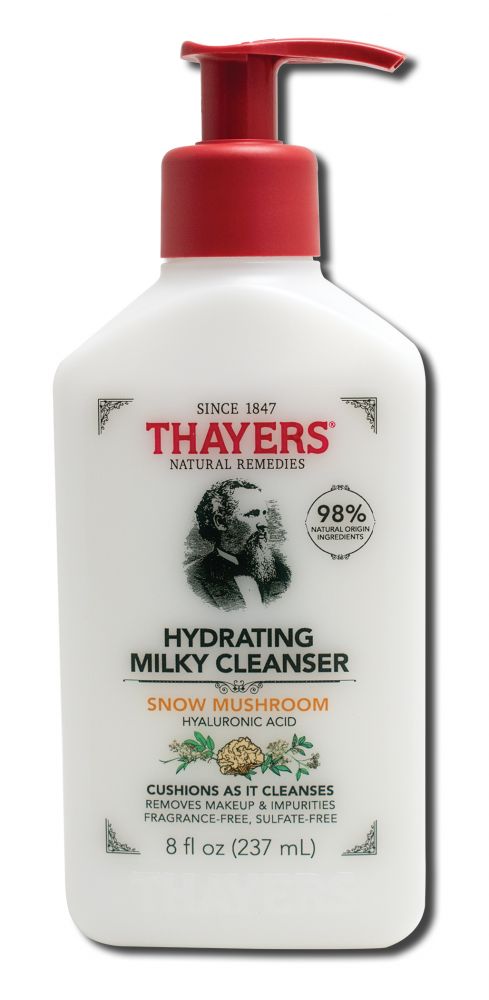 Thayers Snow Mushroom Hyaluronic Acid Milky Cleanser 8 oz