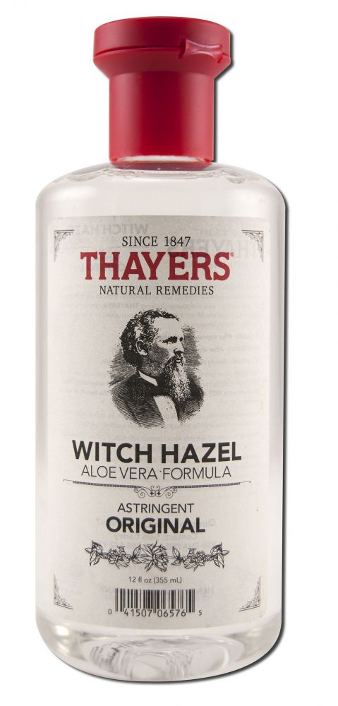 Thayers Witch Hazel Astringents With Aloe Vera Astringent-Original 12 oz