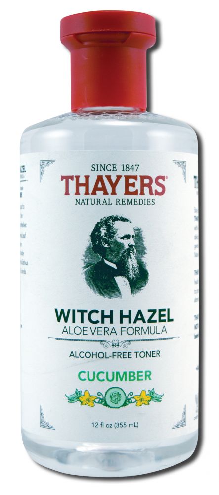 Thayers Witch Hazel Products With Aloe Vera Toner Alcohol Free- Cucumber 12 oz