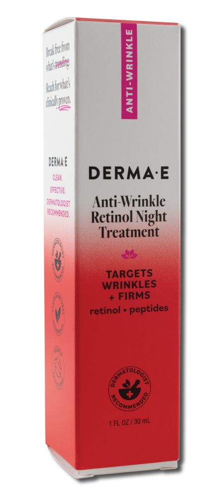 Derma E Anti-Wrinkle Retinol Night Treatment 1 oz