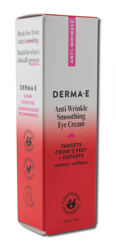 Derma E Anti-Wrinkle Smoothing Eye Cream .5 oz