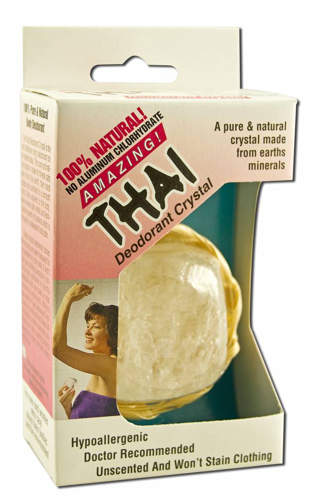 Deodorant Stones of America Thai Deodorant Products Natural Stone In Box 3.5 oz