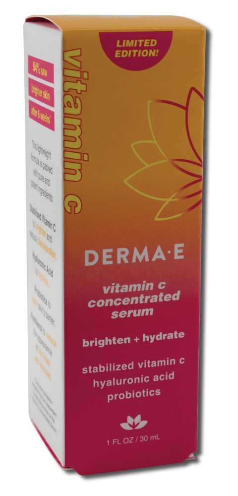 Derma E Vitamin c Skin Care Concentrated Serum 1 oz