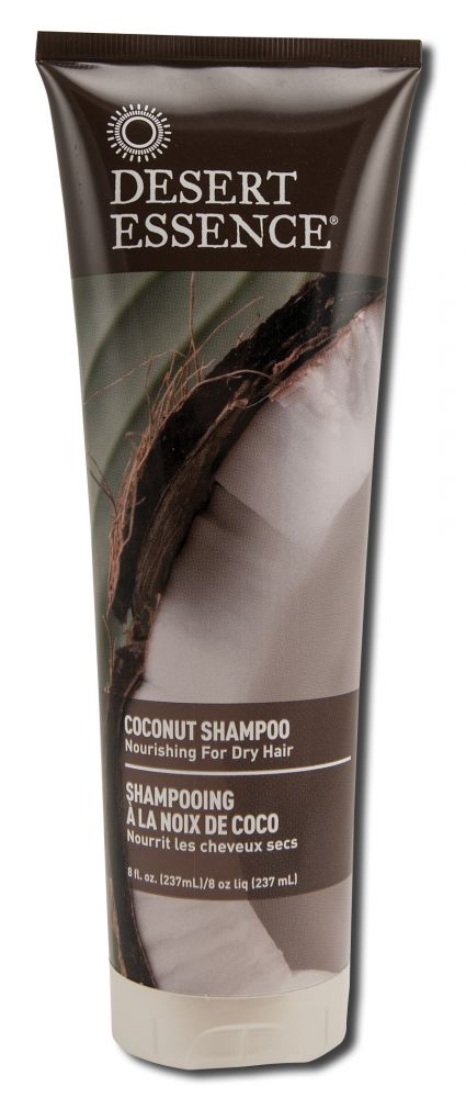 Desert Essence Liquid Soaps Coconut Shampoo 8 oz