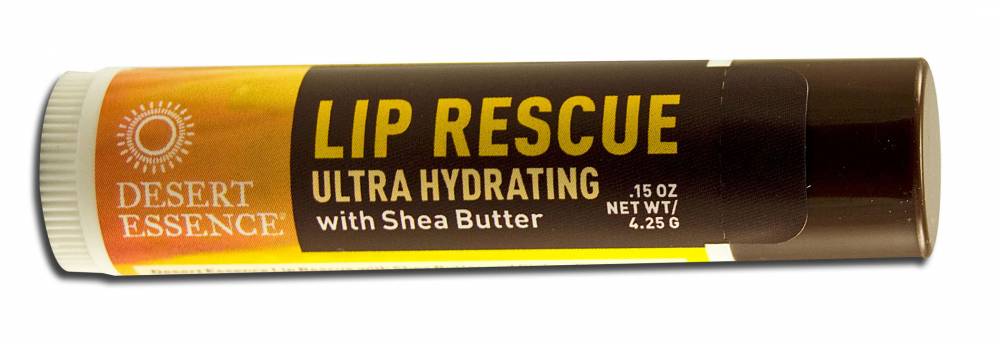 Desert Essence Facial Care Products Shea Butter Lip Rescue