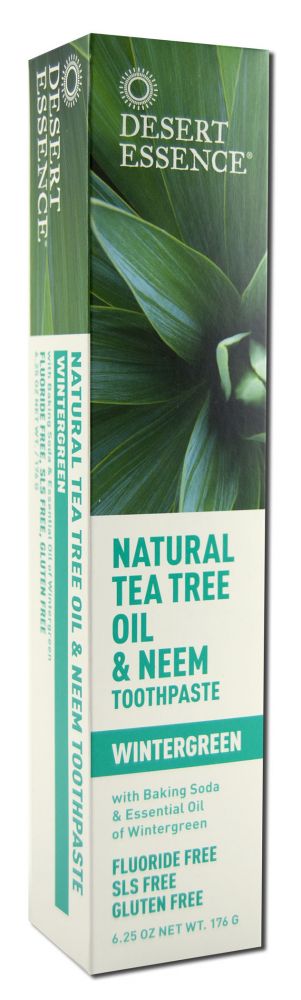 Desert Essence Dental Care Tea Tree & Neem Toothpaste 7 oz