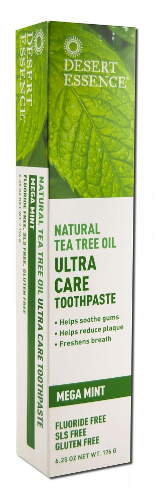 Desert Essence Dental Care Tea Tree Natural Ultra Care Toothpaste 6.25 oz