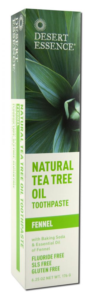 Desert Essence Dental Care Fennel Toothpaste 7 oz