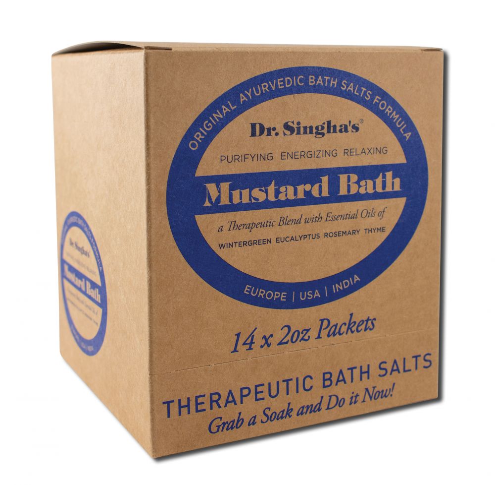 Dr. Singhas Mustard Baths Bath 2 oz 14 pc