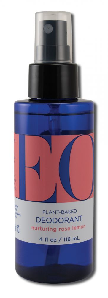 EO Products Organic Deodorant Spray 4 oz Rose Lemon Spray 4 oz
