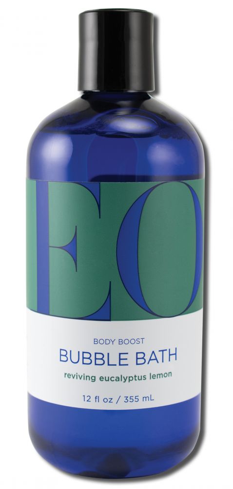EO Products Bubble Bath Eucalyptus Lemon 12 oz