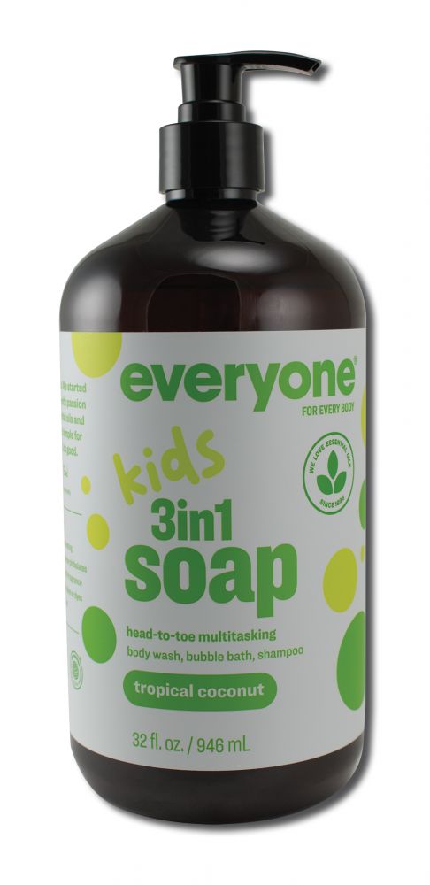 EO Products Everyone Kids Tropical Coconut Twist Kids Soap 32 oz