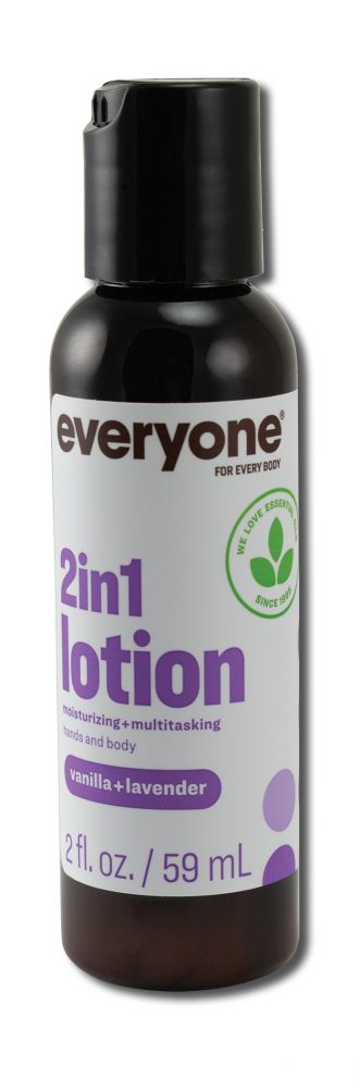 EO Products Everyone Lotion Vanilla Lavender 2 oz