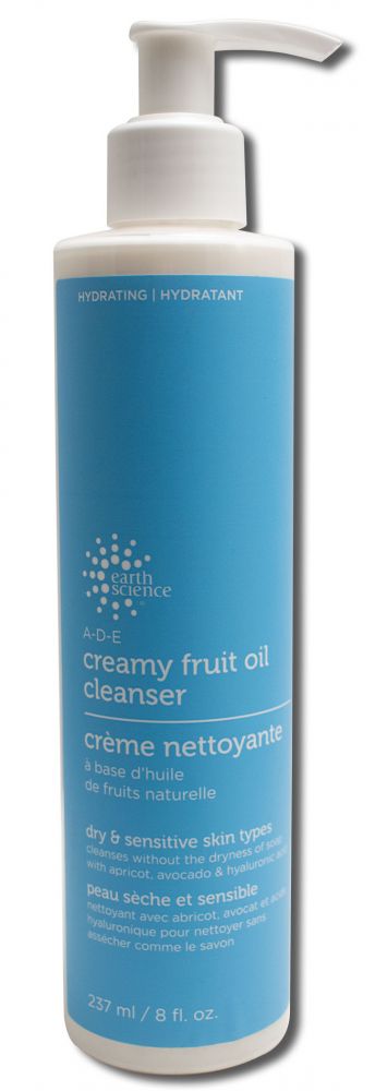 Earth Science Facial Care Products A-D-E Creamy Cleanser 8 oz