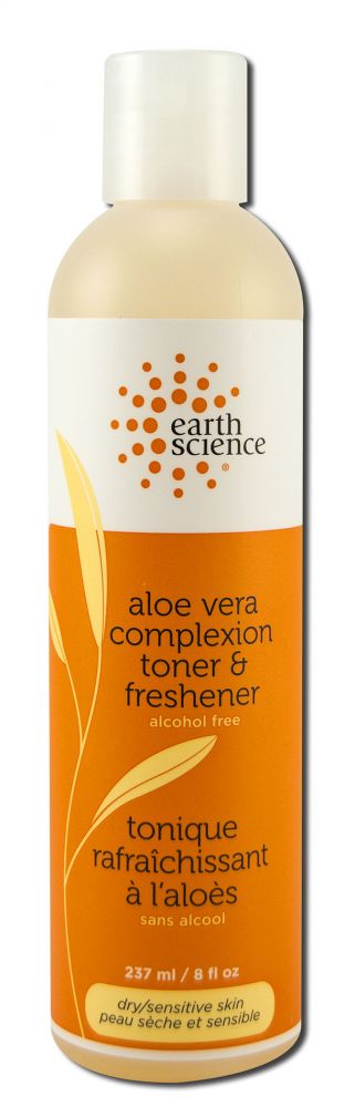 Earth Science Facial Care Products Aloe Vera Toner & Freshner 8 oz