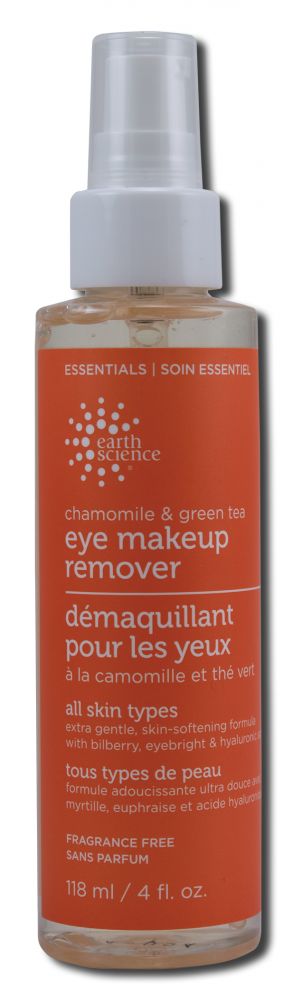 Earth Science Facial Care Products Chamomile Green Tea Makeup Remover 4 oz