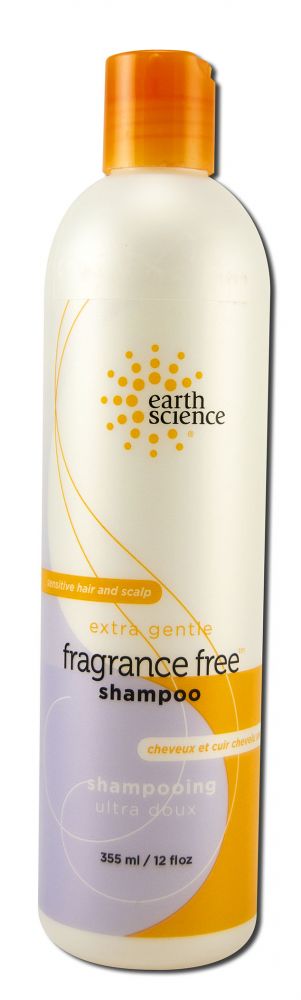 Earth Science Hair Care Products Fragrance-Free Shampoo 12 oz