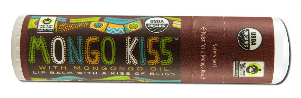 Eco Lips Organic Mongo Kiss Lip Balm Pomegranate .25 oz