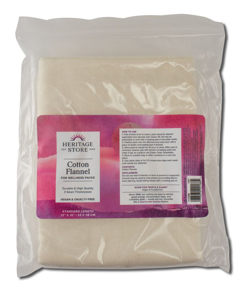 Heritage Store Heritage Store Body Care Cotton Flannel 13"x15"