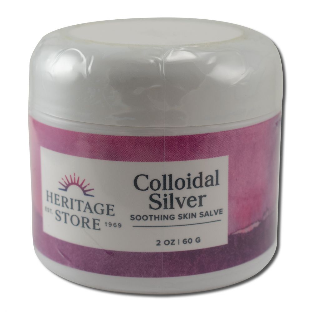 Heritage Store Heritage Store Body Care Colloidal Silver Salve 2 oz