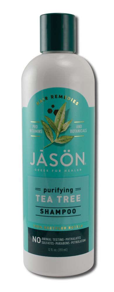 Jason Body Care Hair Care & Scalp Therapy Tea Tree Shampoo 12 oz
