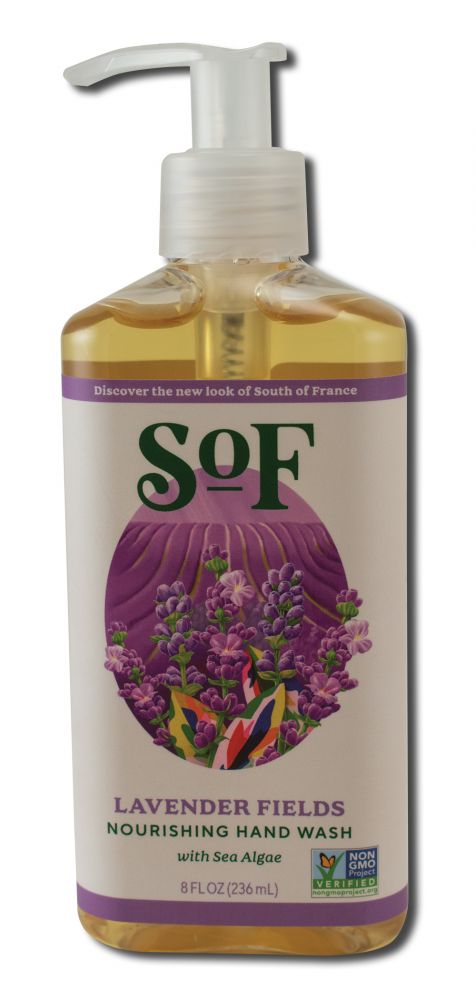 South of France Liquid Soap Lavender Fields 8 oz