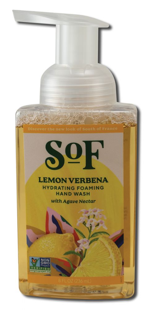 South of France Foaming Hand Wash Lemon Verbena 8 oz