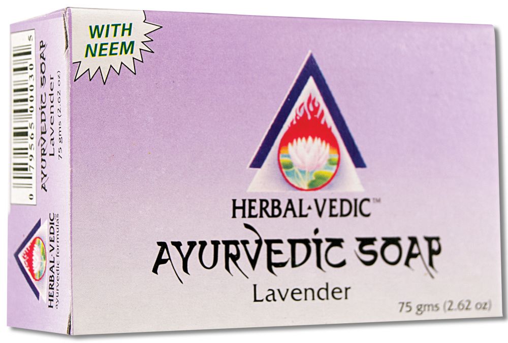 Herbal Vedic Ayurvedic Ayurvedic Soap Lavender 75 gm
