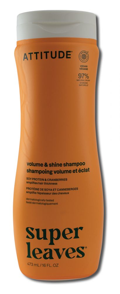 Attitude Shampoo 12 oz Volume & Shine 16 oz