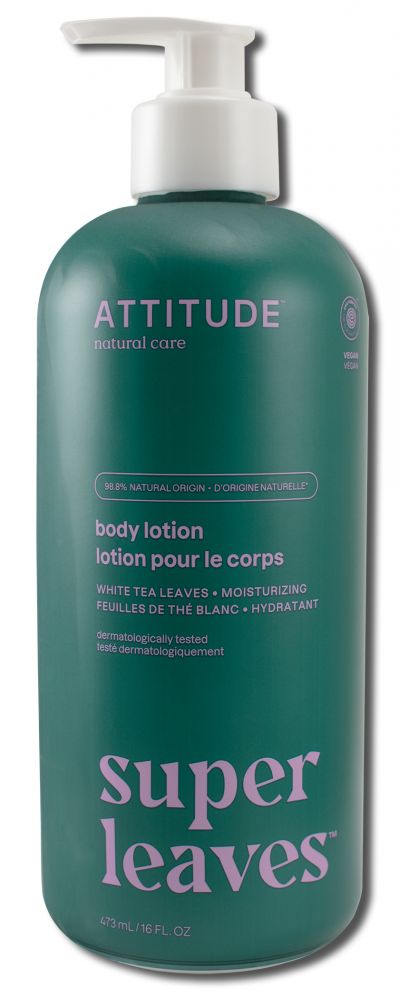 Attitude Body Lotion 12 oz White Tea Leaves Lotion 16 oz