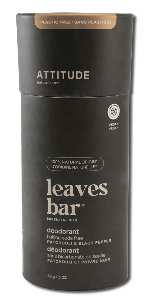 Attitude ATTITUDE MENS Patchouli & Black Pepper Deodorant 3 oz