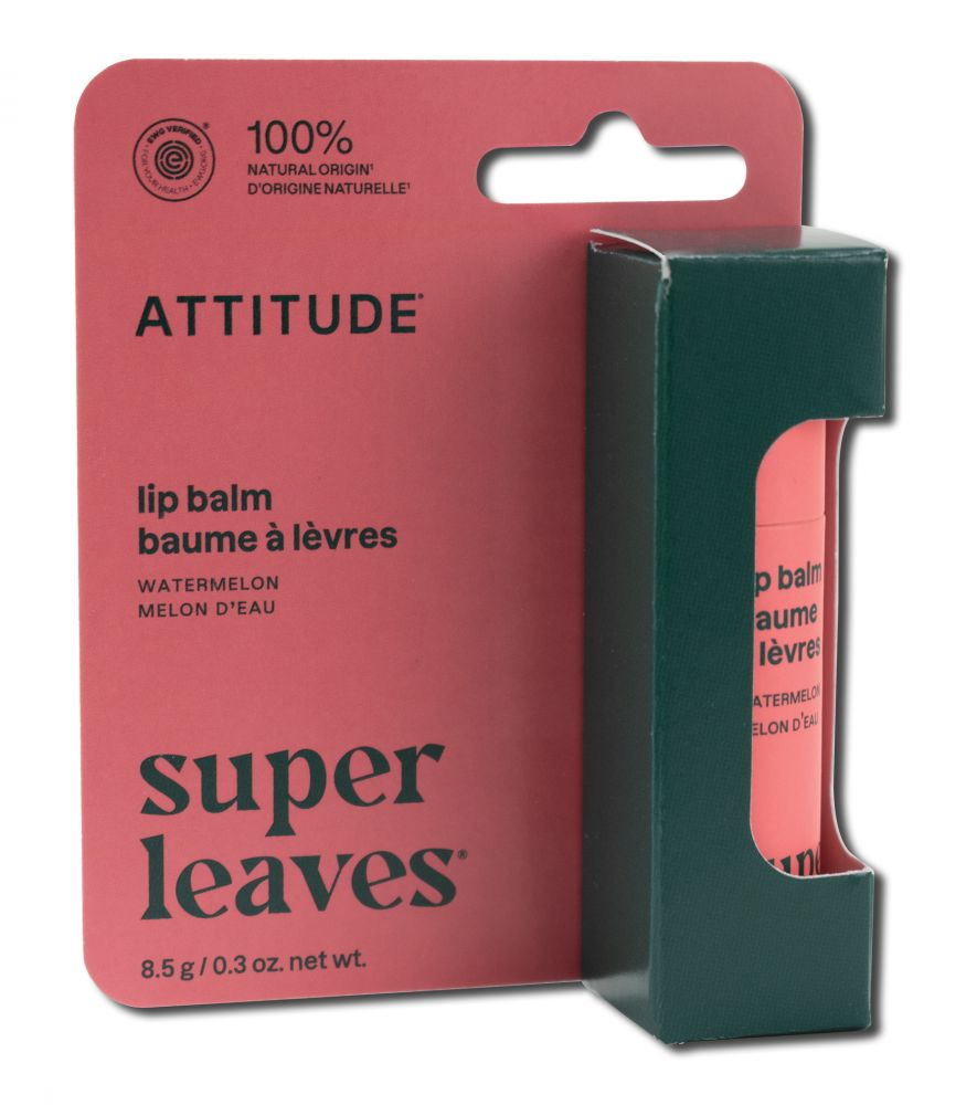 Attitude Lip Balm Watermelon .3 oz