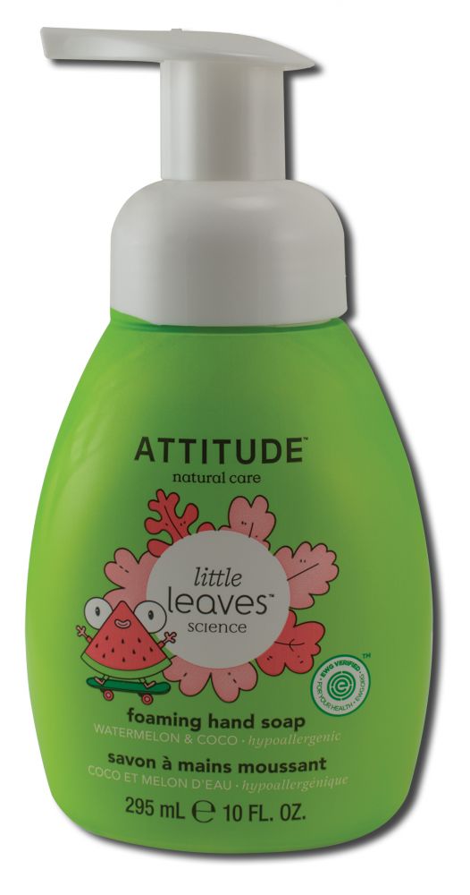 Attitude Little Leaves Foaming Hand Soap Watermelon & Coco 10 oz