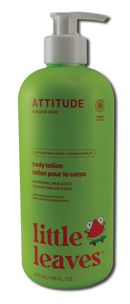 Attitude Little Leaves Body Lotion Watermelon & Coco 16 oz
