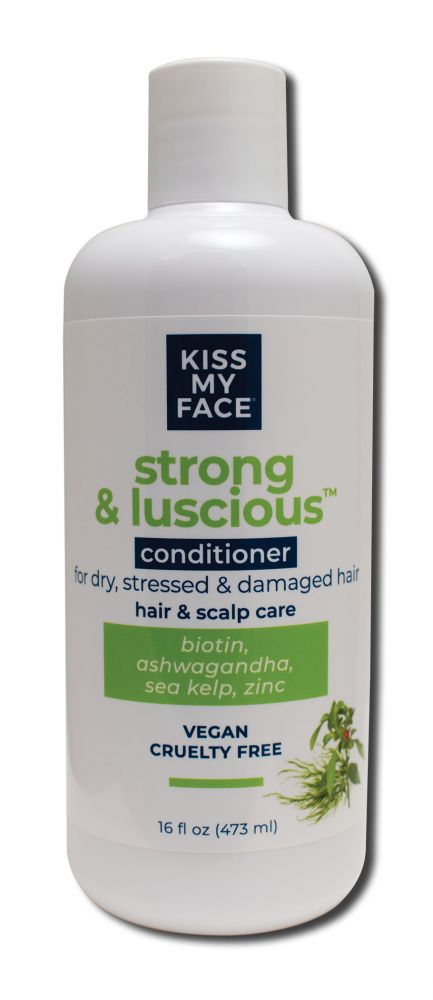 Kiss my Face Aromatherapeutic Hair Care Strong & Luscious Conditioner 16 oz