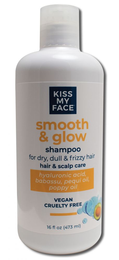 Kiss my Face Aromatherapeutic Hair Care Smooth & Glow Shampoo 16 oz