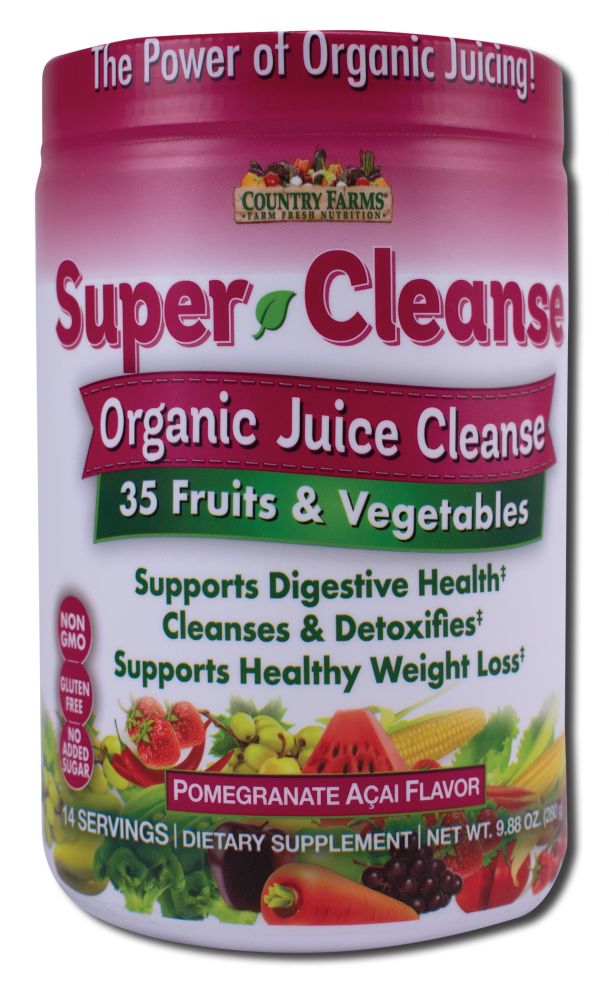 Country Farms Weight Management Super Cleanse Total Body & Liver Detox 9.88 oz