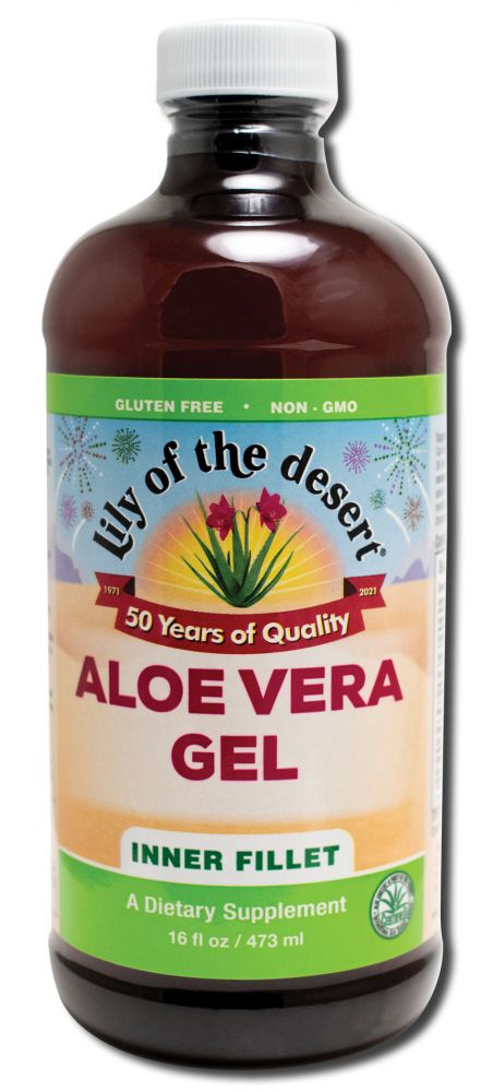 Lily of The Desert Fillet Juices & Gels Aloe Vera Gel 16 oz