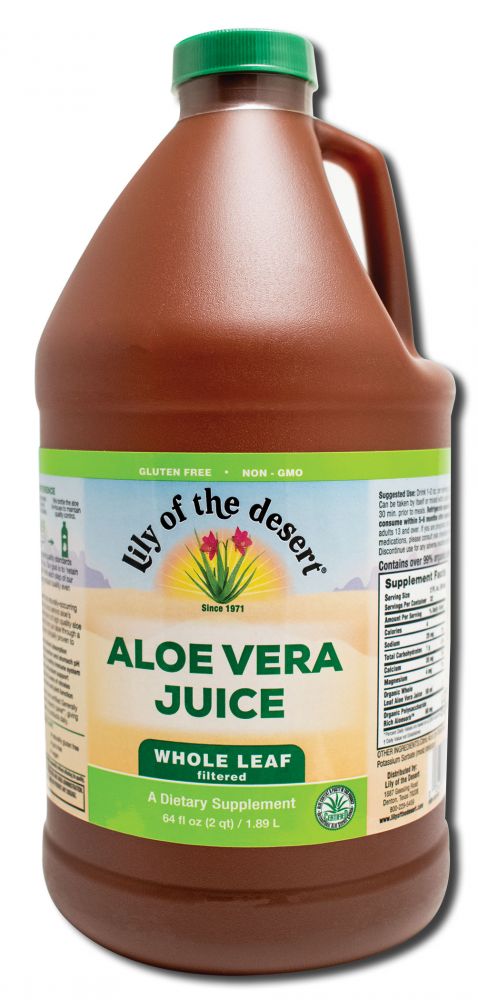 Lily of The Desert Whole Leaf Juices & Gels Aloe Vera Juice 64 oz