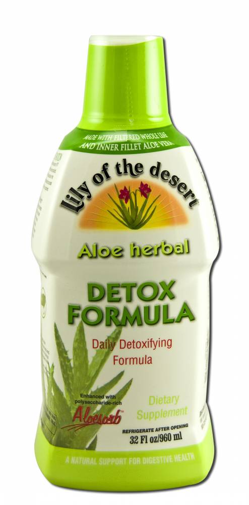 Lily of The Desert Condition Specific Formulas Detoxifying Formula