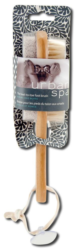 Forever Natural Urban Spa Collection Heel To Toe Foot Brush